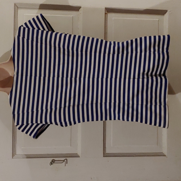 Jules & Leopold Striped Cap Sleeve Top XS - Picture 2 of 2